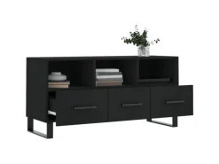 vidaXL TV-Schrank Schwarz 102x36x50 cm Holzwerkstoff Modell 3
