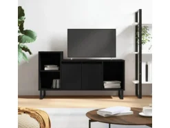 vidaXL TV-Schrank Schwarz 100x35x55 cm Holzwerkstoff Modell 4