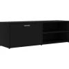 vidaXL TV-Schrank Schwarz 120x34x37 cm Holzwerkstoff Modell 1
