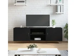 vidaXL TV-Schrank Schwarz 150x30x50 cm Holzwerkstoff Modell 7