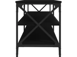 vidaXL TV-Schrank Schwarz 140x40x50 cm Holzwerkstoff