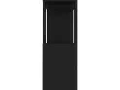 vidaXL TV-Schrank Schwarz 80x24x63 cm Holzwerkstoff