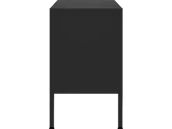 vidaXL TV-Schrank Schwarz 105x35x50 cm Stahl Modell 1