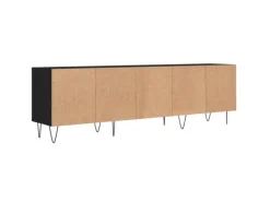 vidaXL TV-Schrank Schwarz 150x30x44,5 cm Holzwerkstoff Modell 5