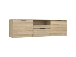 vidaXL TV-Schrank Sonoma-Eiche 140x35x40 cm Holzwerkstoff