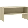 vidaXL TV-Schrank Sonoma-Eiche 80x40x40 cm Holzwerkstoff