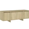 vidaXL TV-Schrank Sonoma-Eiche 120x30x40,5 cm Holzwerkstoff