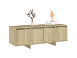 vidaXL TV-Schrank Sonoma-Eiche 120x30x40,5 cm Holzwerkstoff