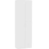vidaXL TV-Schrank Weiß 60x32x190 cm Holzwerkstoff