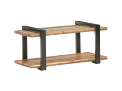 vidaXL TV-Schrank 90x40x40 cm Massivholz