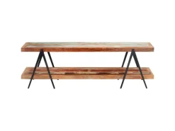 vidaXL TV-Schrank 160x40x50 cm Altholz Massiv