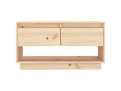 vidaXL TV-Schrank 74x34x40 cm Massivholz Kiefür