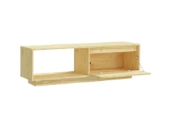 vidaXL TV-Schrank 110x30x33,5 cm Massivholz Kiefür