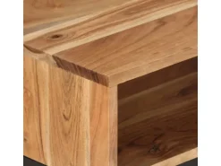 vidaXL TV-Schrank 160x30x45 cm Massivholz Akazie