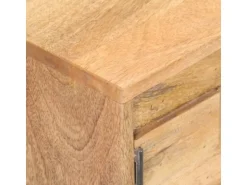 vidaXL TV-Schrank 116x30x35 cm Mango Massivholz