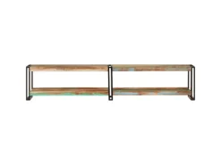 vidaXL TV-Schrank 200x30x40 cm Massives Altholz