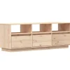 vidaXL TV-Schrank 140x37x50 cm Massivholz Kiefür