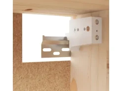 vidaXL TV-Schränke 3 Stk Massivholz Kiefer 3100124