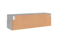 vidaXL TV-Wandschrank Betongrau 100x30x30 cm Holzwerkstoff