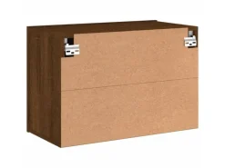 vidaXL TV-Wandschrank Braun Eichen-Optik 60x30x41 cm
