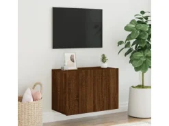 vidaXL TV-Wandschrank Braun Eichen-Optik 60x30x41 cm