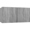 vidaXL TV-Wandschrank Grau Sonoma 60x30x30 cm Holzwerkstoff 1