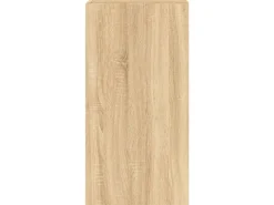 vidaXL TV-Wandschrank mit LED-Leuchten Sonoma-Eiche 40,5x35x80 cm