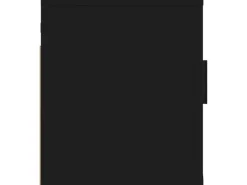vidaXL TV-Wandschrank Schwarz 40x34,5x40 cm