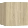 vidaXL TV-Wandschrank Sonoma-Eiche 30,5x30x30 cm