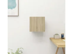 vidaXL TV-Wandschrank Sonoma-Eiche 30,5x30x30 cm
