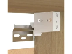 vidaXL TV-Wandschrank Sonoma-Eiche 30,5x30x30 cm