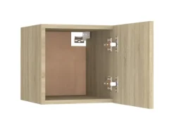 vidaXL TV-Wandschrank Sonoma-Eiche 30,5x30x30 cm