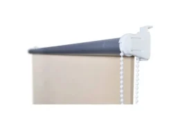 vidaXL Verdunkelungsrollo Rollo 120 x 230 cm Grau