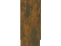 vidaXL Vitrinenschrank Räuchereiche 120x30,5x70 cm Holzwerkstoff 815627