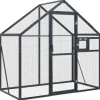 vidaXL Voliere Anthrazit 179x100x185 cm Aluminium