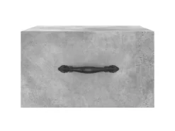 vidaXL Wand-Nachttisch Betongrau 35x35x20 cm Modell 7