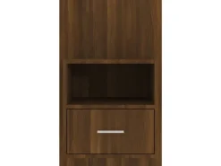 vidaXL Wand-Nachttisch Braun Eichen-Optik Holzwerkstoff Modell 1
