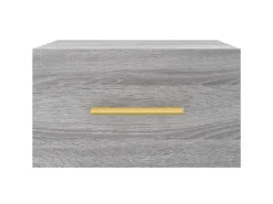 vidaXL Wand-Nachttisch Grau Sonoma 35x35x20 cm Modell 1