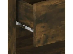 vidaXL Wand-Nachttisch Räuchereiche Holzwerkstoff Modell 4