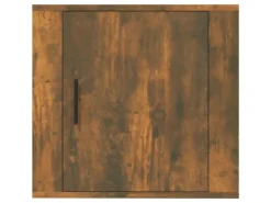 vidaXL Wand-Nachttisch Räuchereiche 50x30x47 cm