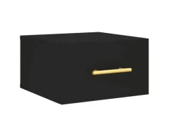 vidaXL Wand-Nachttisch Schwarz 35x35x20 cm Modell 7