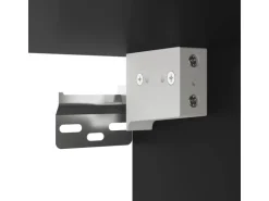 vidaXL Wand-Nachttisch Schwarz 35x35x20 cm Modell 7