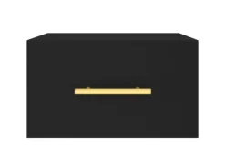 vidaXL Wand-Nachttisch Schwarz 35x35x20 cm Modell 7