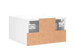 vidaXL Wand-Nachttisch Weiß 35x35x20 cm Modell 2