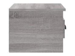 vidaXL Wand-Nachttische 2 Stk Grau Sonoma 41,5x36x28 cm