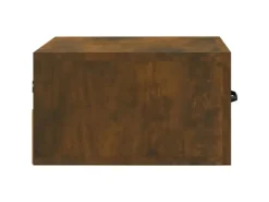 vidaXL Wand-Nachttische 2 Stk Räuchereiche 35x35x20 cm Modell 1
