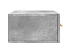 vidaXL Wand-Nachttische 2 Stk Betongrau 35x35x20 cm Modell 5