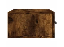 vidaXL Wand-Nachttische 2 Stk Räuchereiche 35x35x20 cm Modell 2