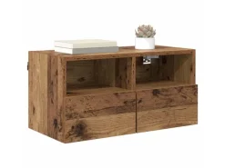 vidaXL Wand-TV-Schrank Altholz 60 x 30 x 30 cm Holzwerkstoff 882922