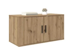 vidaXL Wand-TV-Schrank Eiche Handwerklich 80 x 34,5 x 40 cm 881151